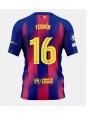 Billige Barcelona Fermin Lopez #16 Hjemmedrakt 2025-26 Kortermet